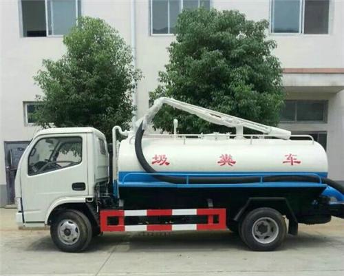 多利卡沼氣池吸糞車圖片，多利卡吸糞車價(jià)格表圖片，5方東風(fēng)國四吸糞車圖片-中科商務(wù)網(wǎng)-湖北五環(huán)專用汽車